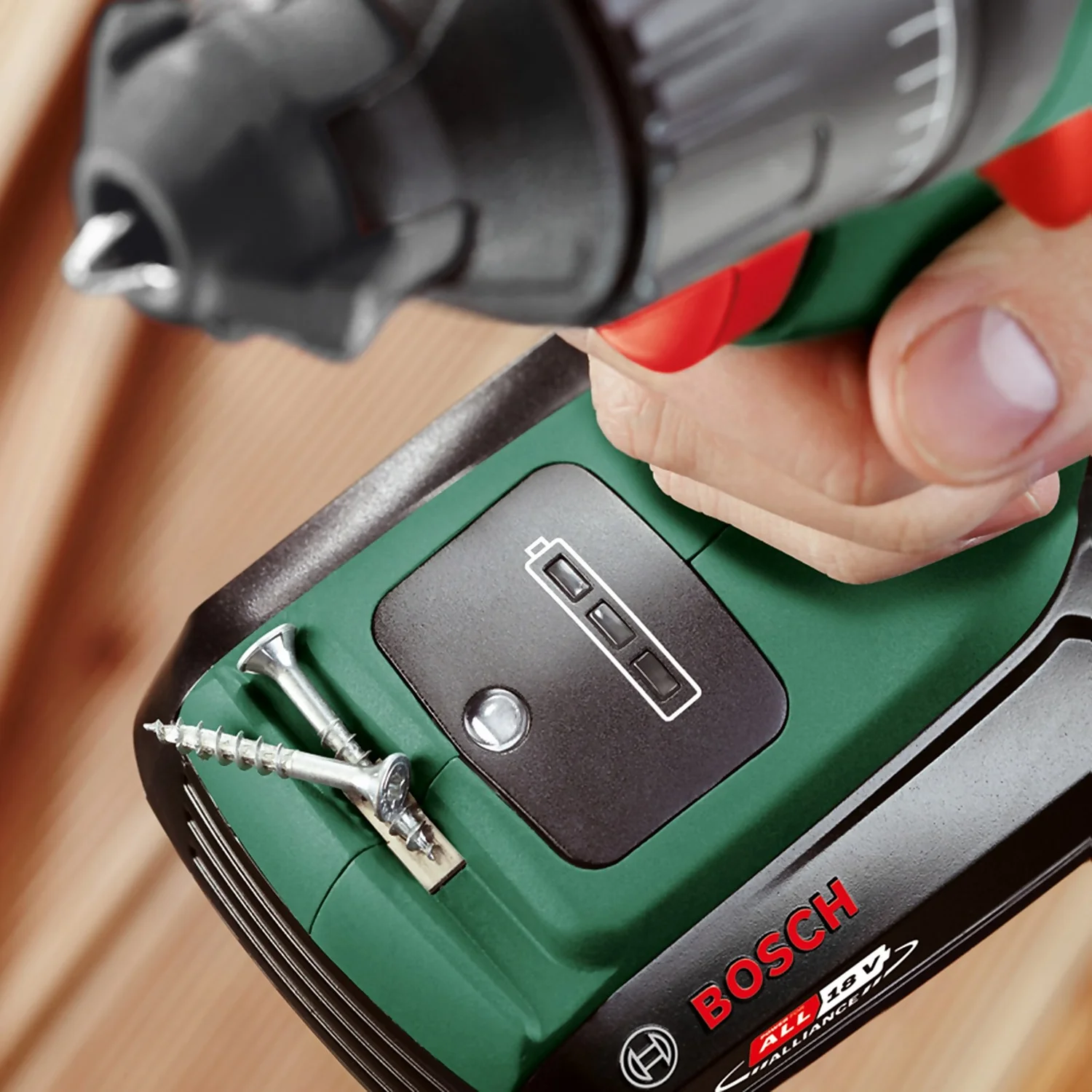 Bosch AdvancedImpact 18 Impact Driver With 2 X 2.5 Ah Batteries, Charger & 3 Attachment Set 7 Bosch AdvancedImpact 18 Impact Driver With 2 X 2.5 Ah Batteries, Charger & 3 Attachment Set - Image 5