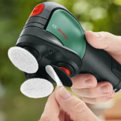 Bosch EasyCurvSander 12 Disc Sander & Polisher With 1 X 2.5 Ah Battery & Charger -Stanley Shop 13910224 5414981986713736