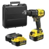 Stanley FatMax V20 18V Cordless Brushless Combi Drill 2 X 4.0Ah -Stanley Shop 13974918 1104991290614687