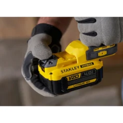 Stanley FatMax V20 18V Cordless Brushless Combi Drill 2 X 4.0Ah -Stanley Shop 13974918 1474991291143236