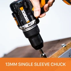 Worx WX352 20v Cordless Brushless Combi Drill With X2 2.0Ah Batteries 15 Worx WX352 20v Cordless Brushless Combi Drill With X2 2.0Ah Batteries -Stanley Shop 14229055 1225019849662058