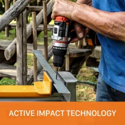 Worx WX354 20v Cordless Brushless Combi Hammer Drill With X2 2.0Ah Batteries 13 Worx WX354 20v Cordless Brushless Combi Hammer Drill With X2 2.0Ah Batteries -Stanley Shop 14229056 2005019849245520