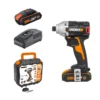 Worx WX261 20v Cordless Brushless Impact Driver With X2 2.0Ah Batteries -Stanley Shop 14229057 3995019848936148