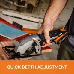 Worx WX527 20v 2.0Ah Worxsaw Cordless Compact Circular Saw -Stanley Shop 14229058 1075019849431829