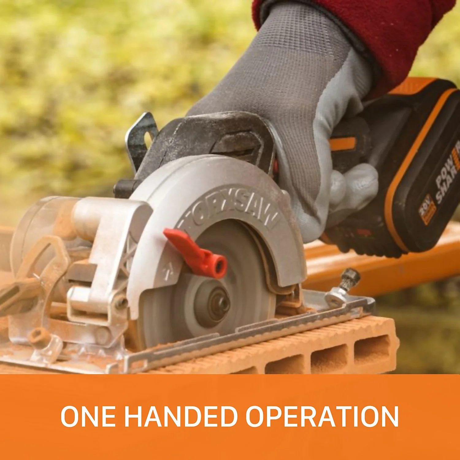 Worx WX531 20v 2.0Ah Worxsaw Cordless Brushless Circular Saw 7 Worx WX531 20v 2.0Ah Worxsaw Cordless Brushless Circular Saw - Image 5