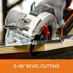 Worx WX531 20v 2.0Ah Worxsaw Cordless Brushless Circular Saw 14 Worx WX531 20v 2.0Ah Worxsaw Cordless Brushless Circular Saw -Stanley Shop 14229059 1695019849431763