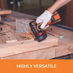 Worx WX801 20v 2.0Ah Chopper Cordless Mini Angle Grinder -Stanley Shop 14229062 1735019849479604