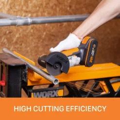Worx WX801 20v 2.0Ah Chopper Cordless Mini Angle Grinder -Stanley Shop 14229062 1765019849337452