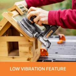 Worx WX822 20v 2.0Ah Cordless Detail Sander 14 Worx WX822 20v 2.0Ah Cordless Detail Sander -Stanley Shop 14229063 8395019849624201