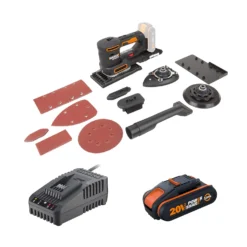 Worx WX820 20v 2.0Ah Cordless Multi Sander