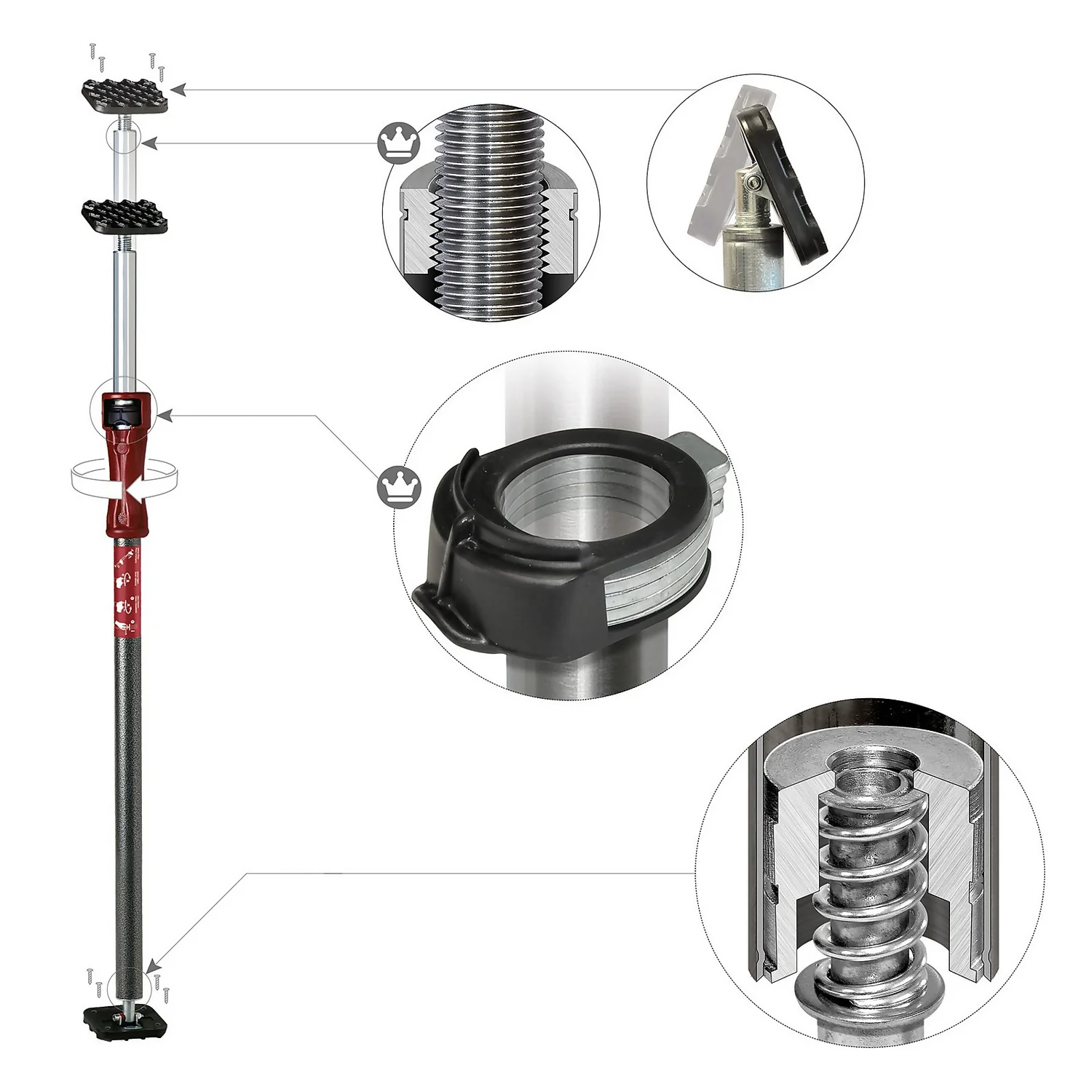 PIHER Multi Prop P1 60-100 Cm 11 PIHER Multi Prop P1 60-100 Cm - Image 9