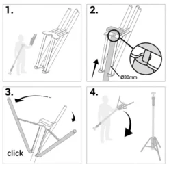 PIHER Tripod For Multi Props -Stanley Shop 14540643 1275045470905993